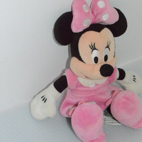 Disney Store Minnie Mouse Plush Bean Bag Plush Toy - Picture 4 of 8